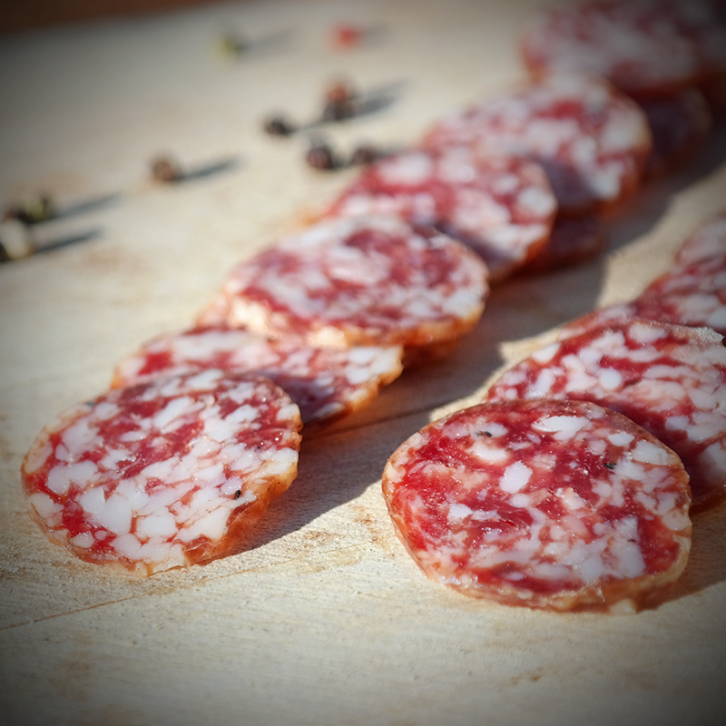 szarvasgombás mangalica kolbász