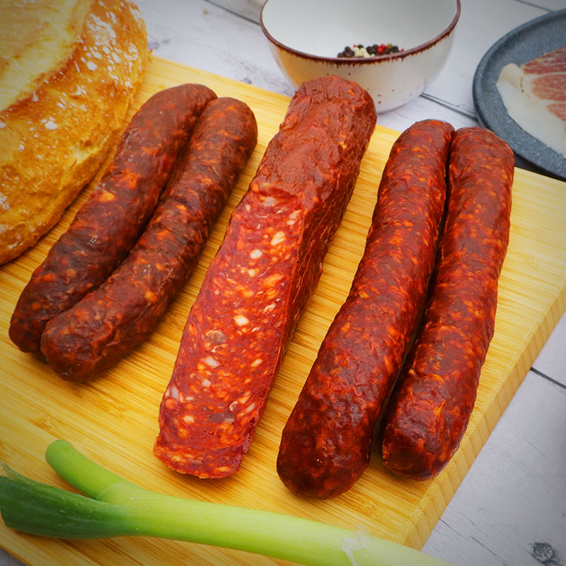 csípős mangalica kolbász csomag